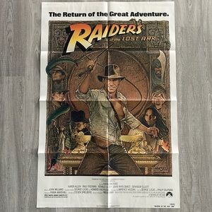 Raiders of the Lost Ark original movie poster
